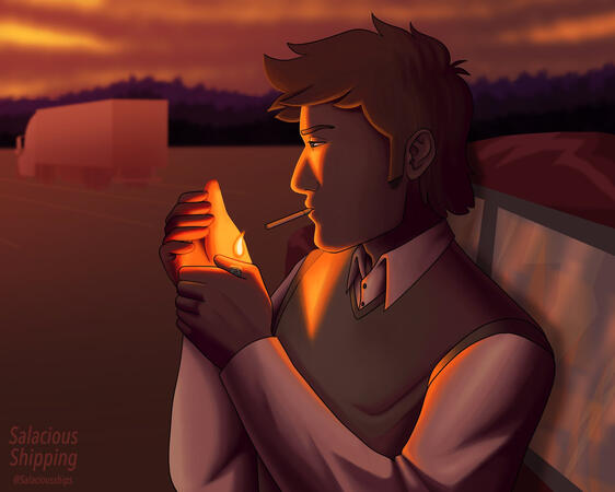 Bust render + Background = $80 This is an older piece, all renders moving forward will not have lineart